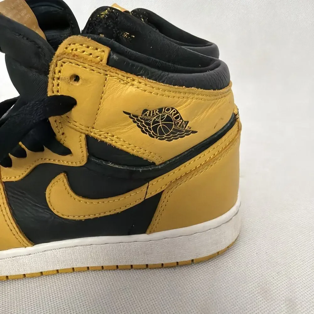 Nike Air Jordan 1 High top Bumble bees. **YOUTH SIZE 6**
